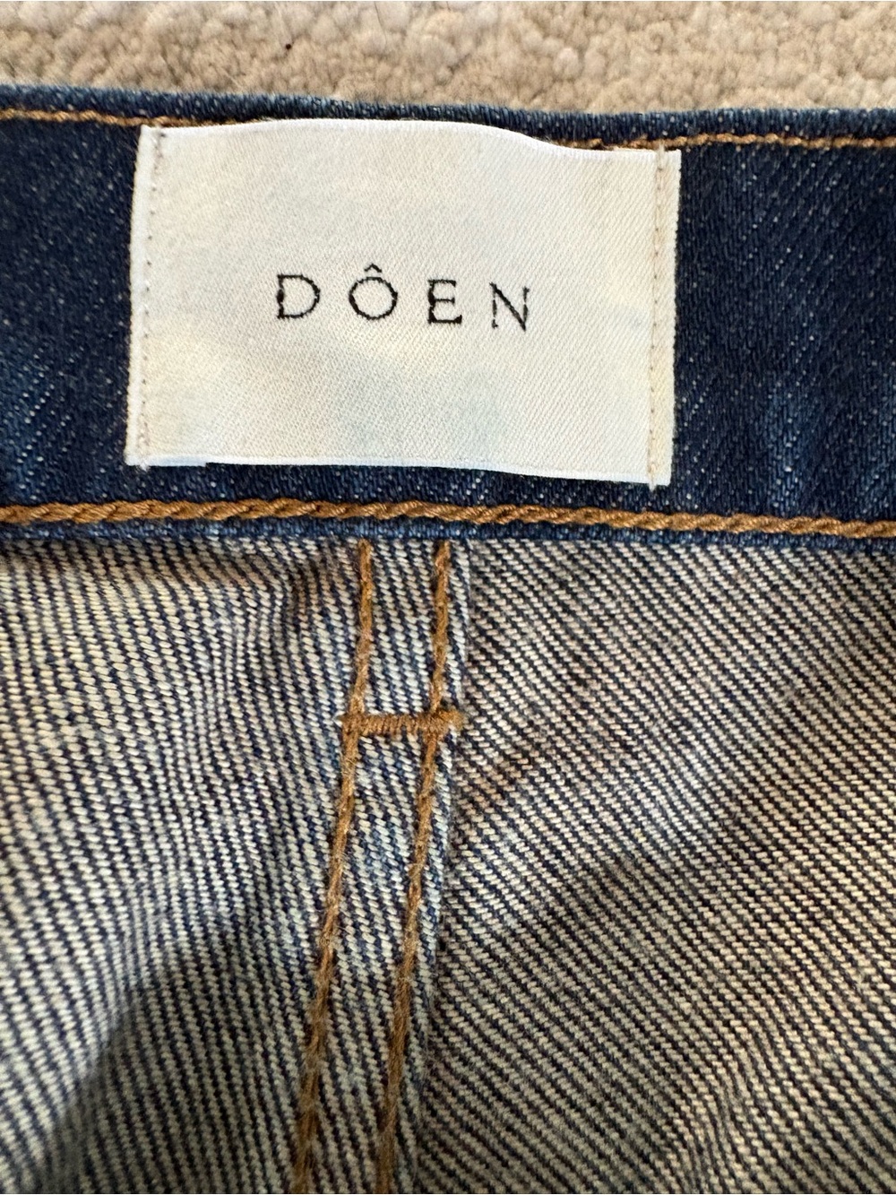 DÔEN Newport Jeans Rinse Wash Size 28 - Picture 6 of 13